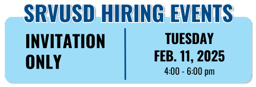 SRVUSD Hiring Events